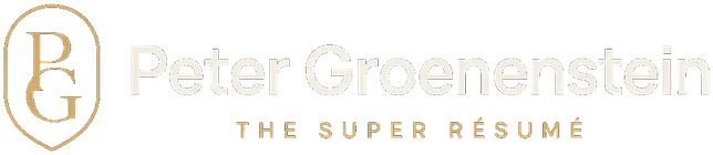 Peter Groenenstein — The Super Résumé